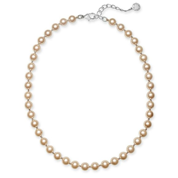 Charter Club 16" Silver-Tone Kiska Pearl Necklace - Picture 1 of 2